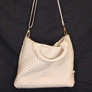 Ah Dorned Woven Bag + Matching Pouch